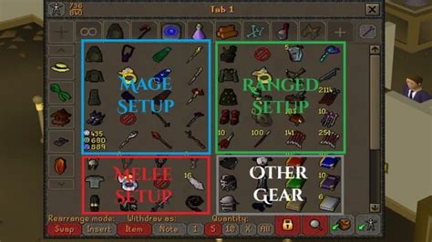 bank space osrs|Old School RuneScape (OSRS) – How to Organize Bank.